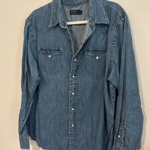 Polo Denim Pearl Snap